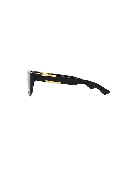 Bottega Veneta Multicolor Rectangular Sunglasses