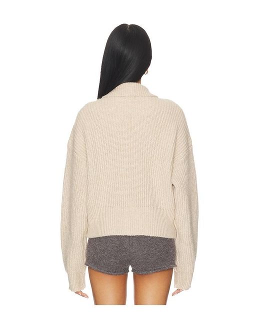 SNDY'S Natural Haze Zip Sweater