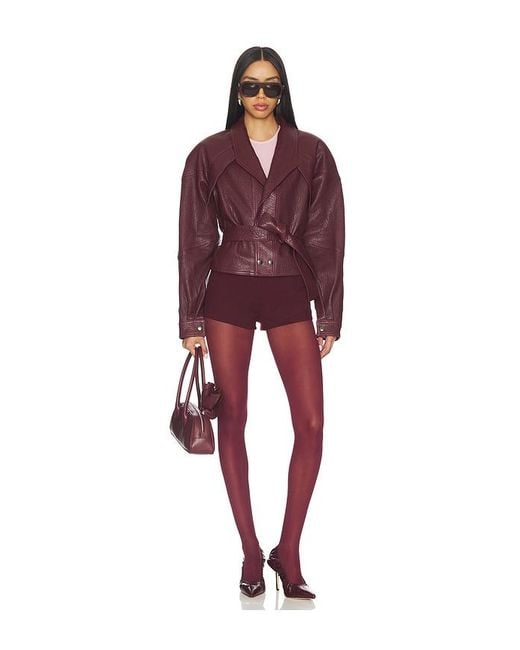 Swedish Stockings Red Svea Premium Tights