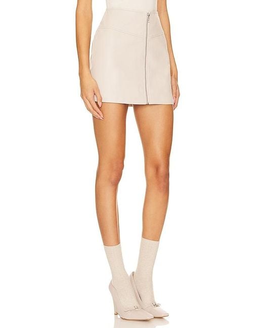 Astr White Tracy Skirt