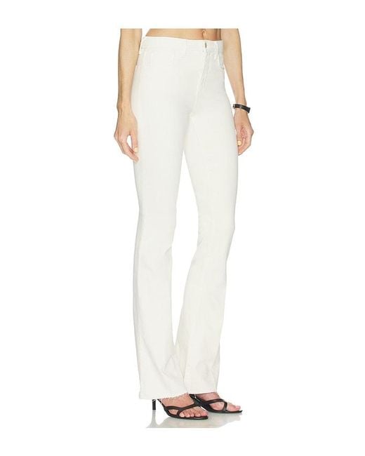 L'Agence White Ruth High Rise Straight Jean