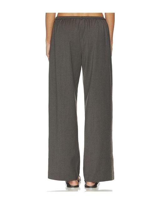 St. Agni Gray Wool Everyday Pants