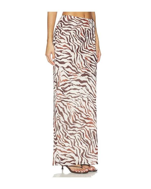 Lovers + Friends White Marisol Maxi Skirt