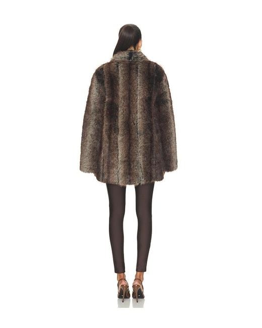 Et Ochs Multicolor Cooper Pelted Coat