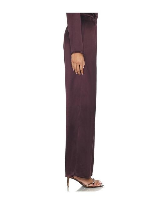 Line & Dot Purple Petrea Pant