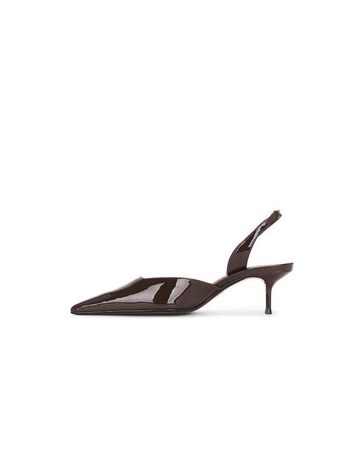 SCHUTZ SHOES Brown Paola Mid Pump
