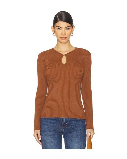 Astr Blue Lynly Sweater