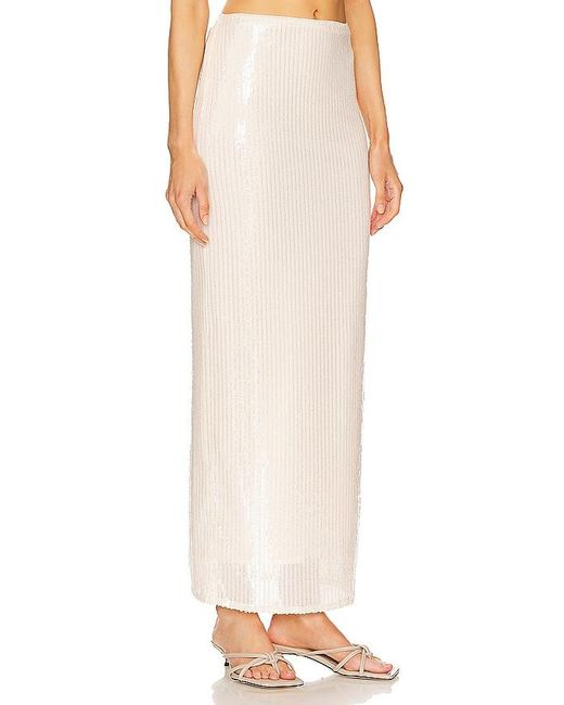 LPA White Paradisa Skirt