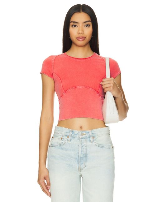 Free People Protagonist Tシャツ Red