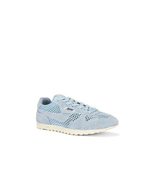 Autry Blue Windspin Low Sneaker