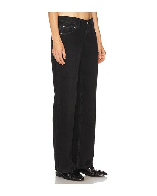 EB DENIM Low Rise Baggy デニム Black