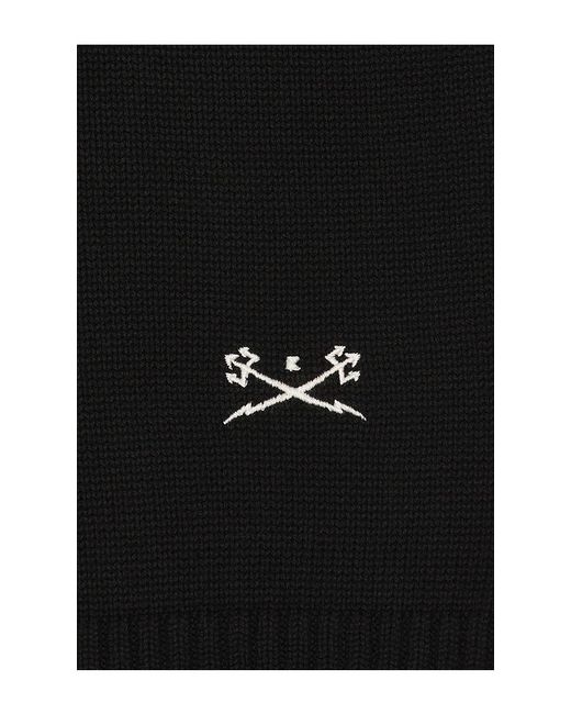 Dark Seas Black Spanner Sweater for men