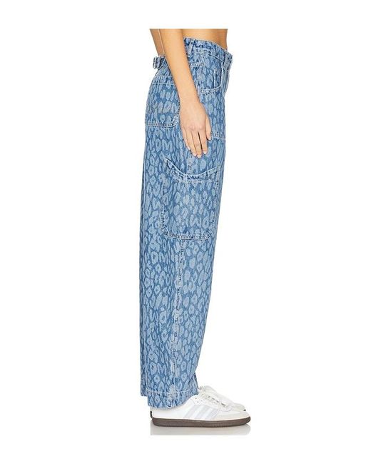 Damson Madder Drew ストレート Blue
