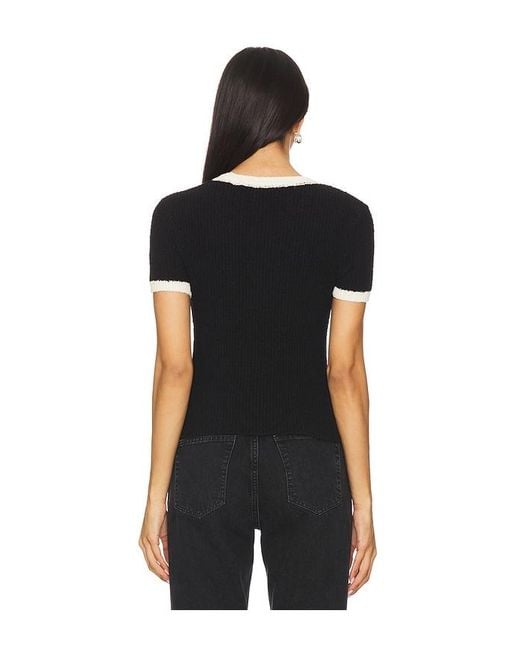 Rails Black Meredith Top