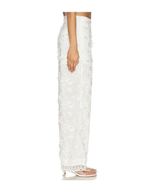 Waimari White Celia Pants