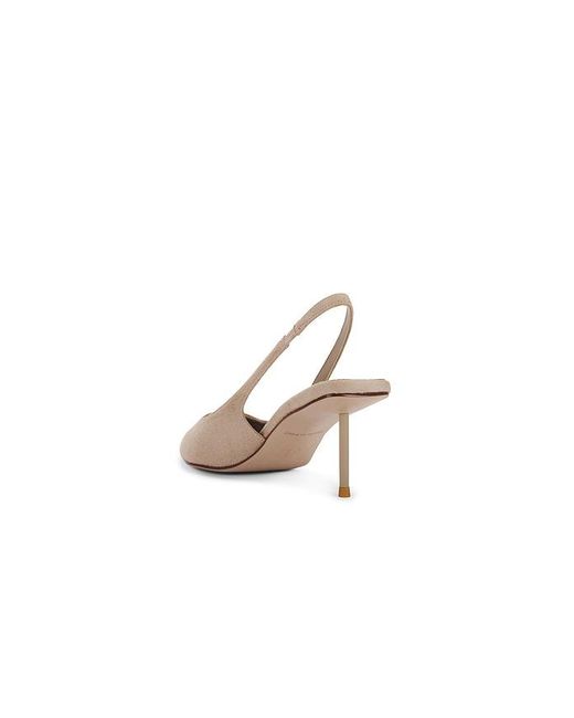 Femme LA White G55 Slingback Pump