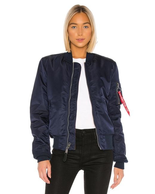 Alpha INDUSTRIES Bomber Giubbotto ma 1 VF LW Air Blue