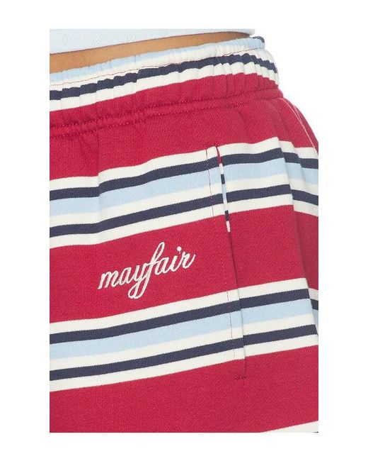 The Mayfair Group Red Striped Shirt
