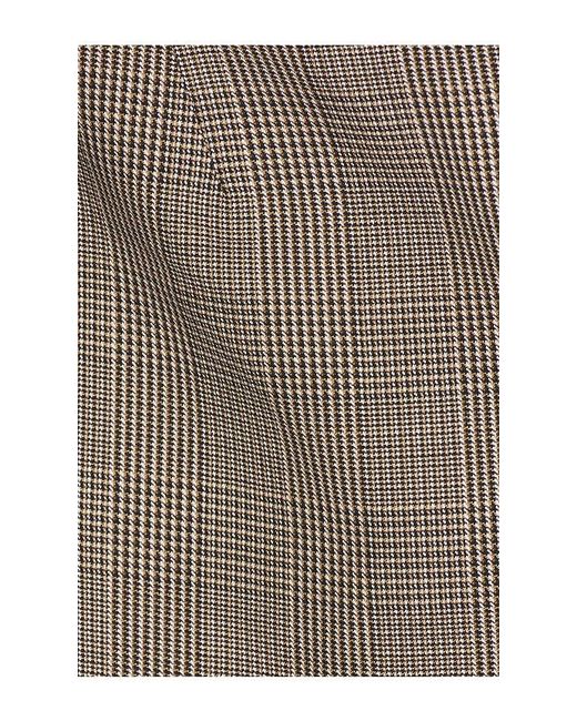 Jade Cropper Brown Asymmetric Top