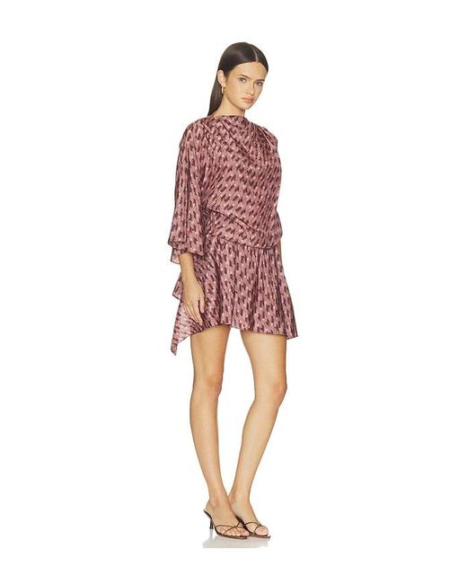 L'academie Red 'Academie Chantelle Mini Dress