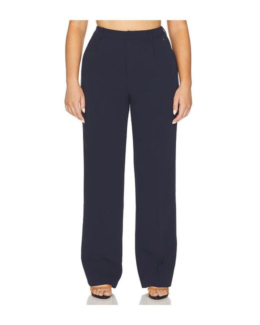 GOOD AMERICAN Blue Column Trouser