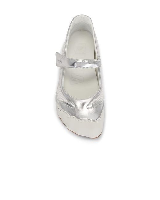 DUHA White Koko Mary Jane Sneaker