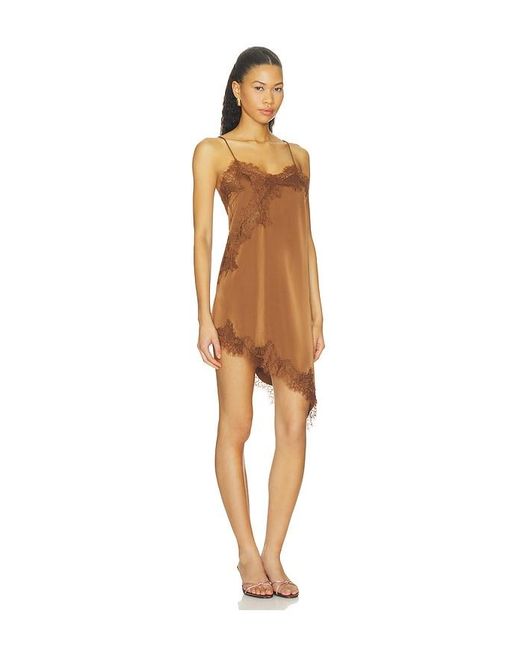 superdown Natural Jaxine Mini Dress