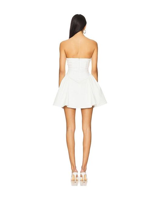 MAJORELLE White Winnie Mini Dress