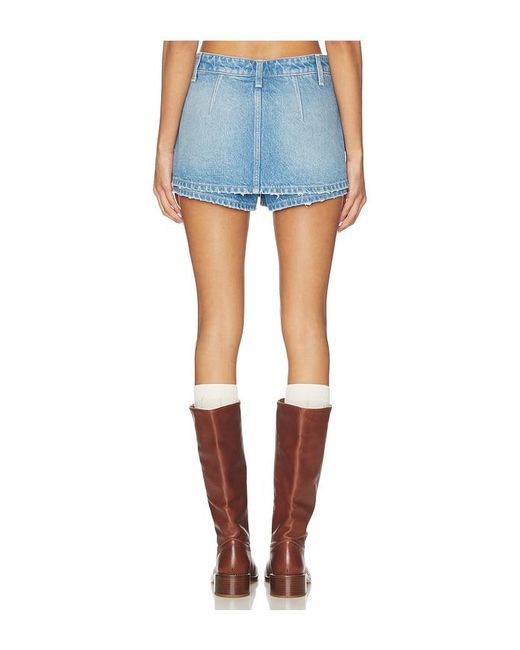 Free People Blue Galivanting Skort