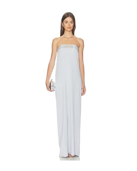 Nbd White Astha Maxi Dress