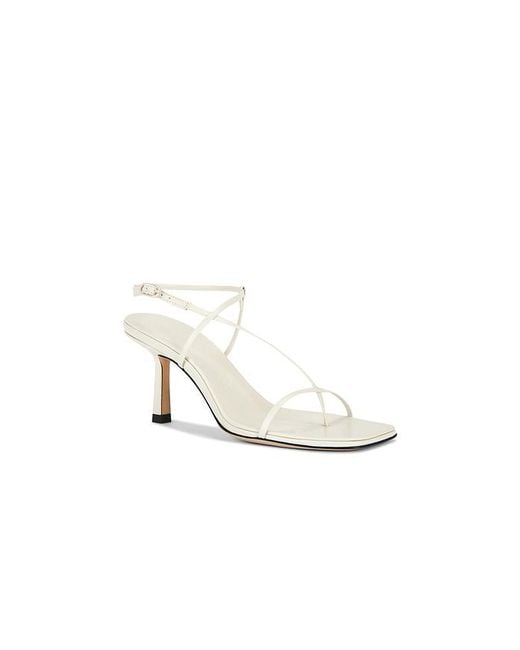 STUDIO AMELIA White Cross Front 70 Heel