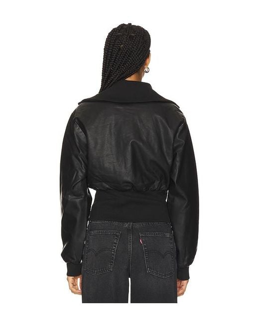 Lioness Black Westwood Crop Jacket