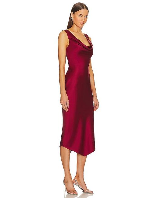 Michael Costello Red X Revolve Kylen Midi Dress