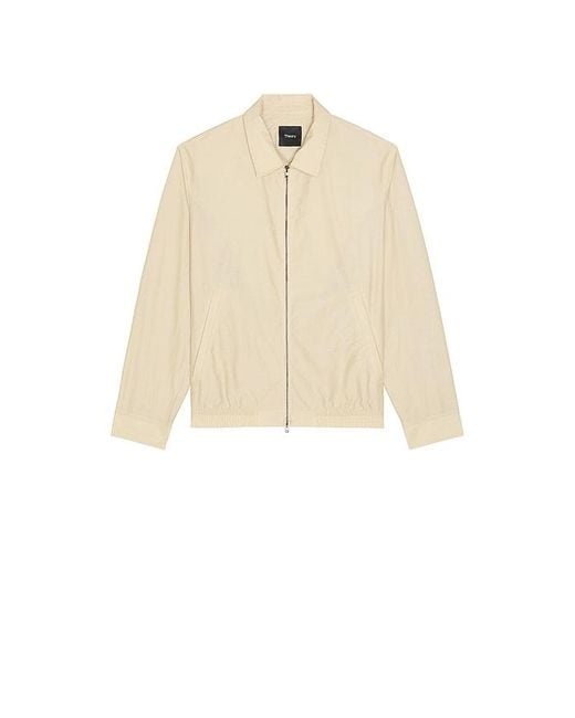 Cazadora Holgada En Color Crema Talla (También En M, S, Xl/1X, Xxl/2X) Theory de hombre de color Natural