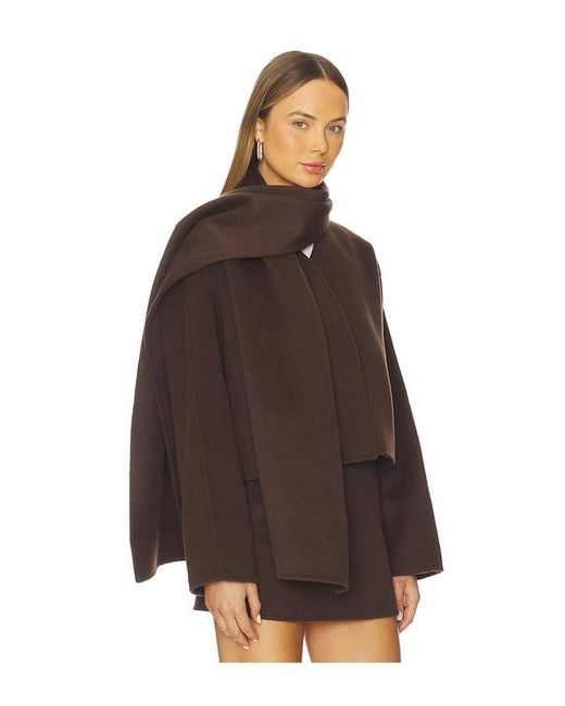 L'academie Brown 'Academie Milly Wool Jacket