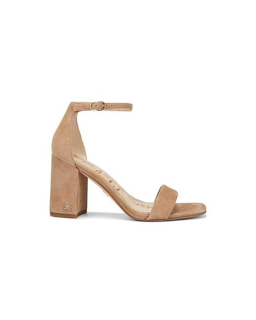 Sam Edelman White Daniella Heel