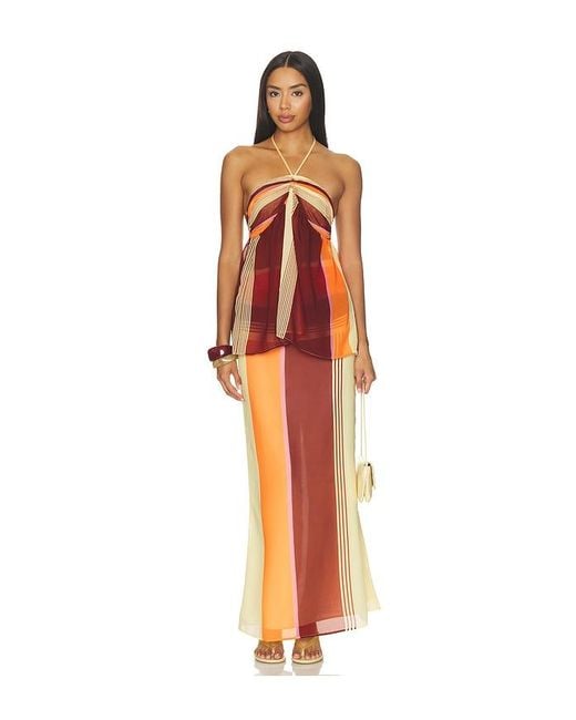 Baobab Orange Romina Top