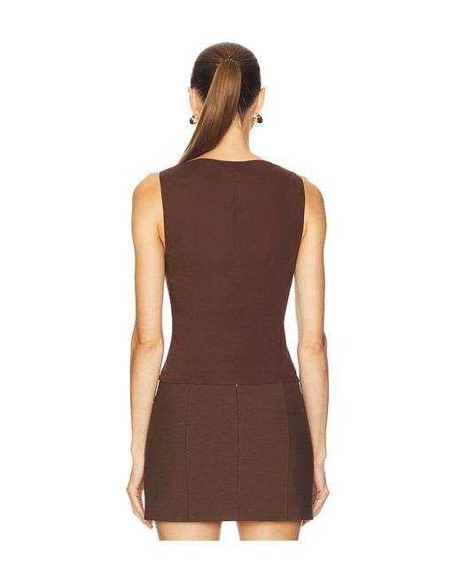 L'academie Brown Elsie Top