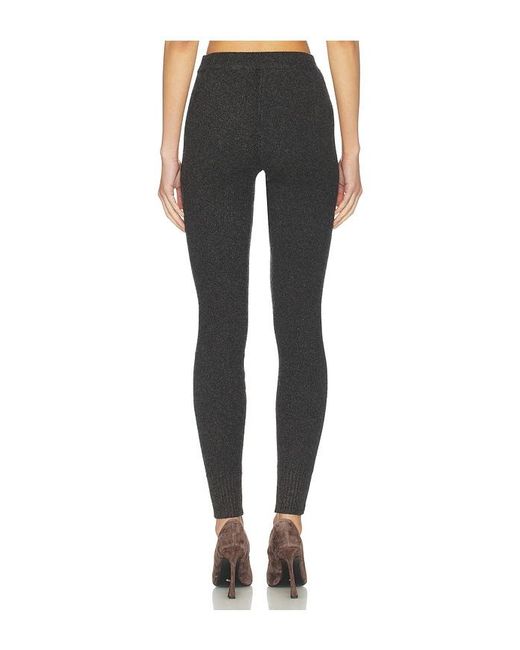 SER.O.YA Black Mish Knit Legging