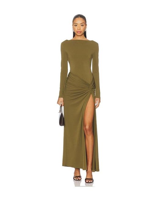 green emerald velvet dress Significant Other Women's Minnie Maxi Dress, Jade, Green, 8 at Amazon  Women's Clothing store