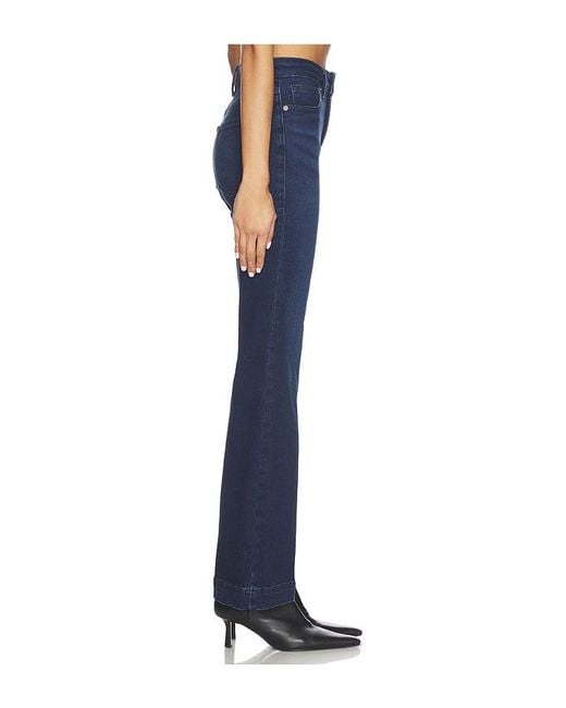 GOOD AMERICAN Blue Compression Good Classic Bootcut Jeans