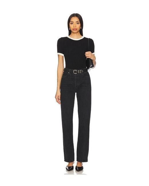 Rails Black Meredith Top