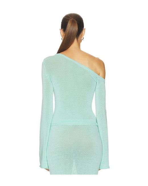 SER.O.YA Green Alivia Knit Top
