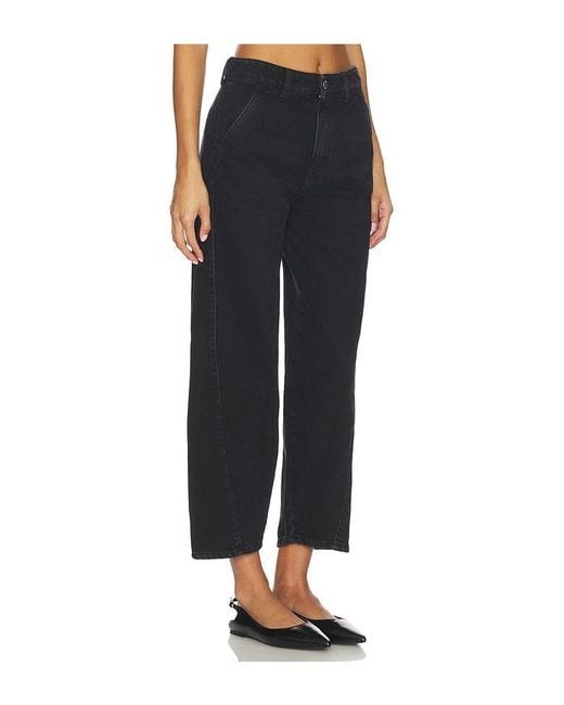 ICON DENIM Black Juno Wide Leg Jeans
