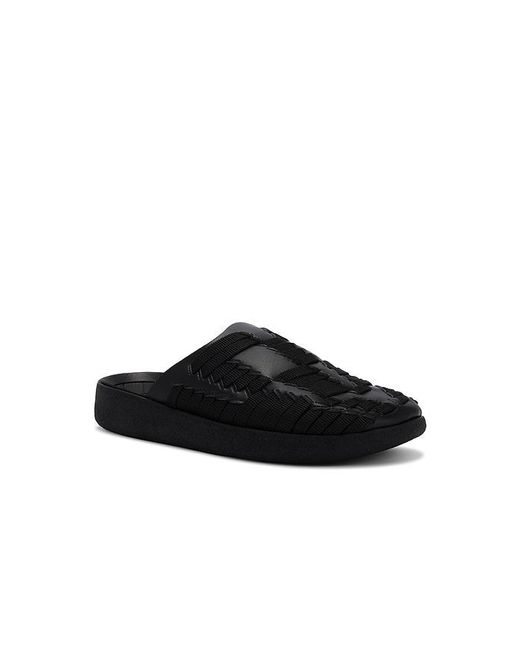 Malibu Sandals Black Thunderbird Mule Sandal for men