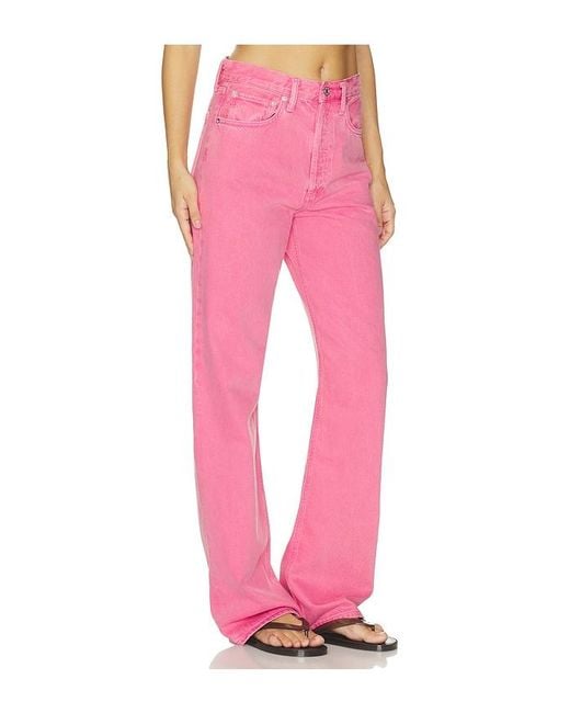 Agolde Pink Vintage Loose