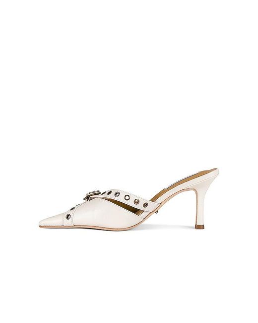 Tony Bianco White Savoir Mule