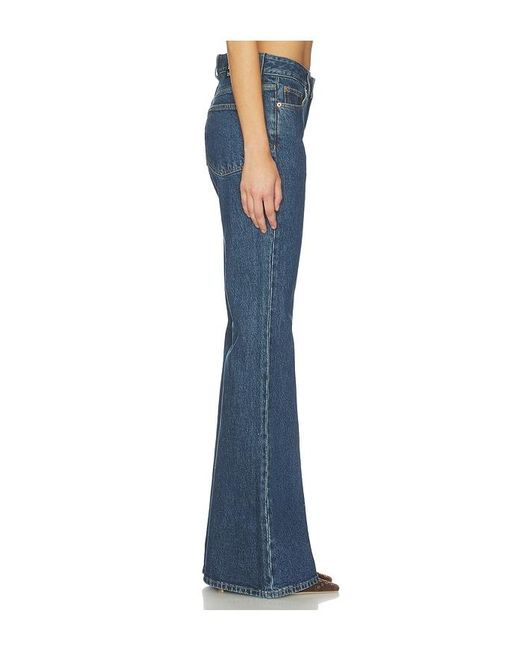 Dr. Denim Blue Elba Flare