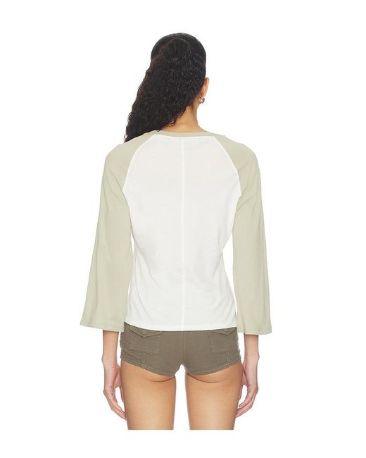 EB DENIM White Kingsley Top