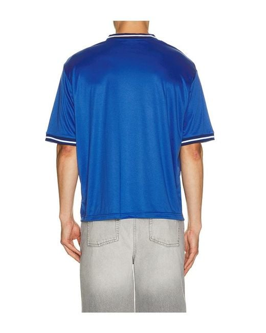 Junk Food Blue Ford Soccer Jersey for men